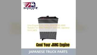 قطعات تعویضی Premium Hino J08C Radiator 16090 6040