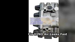 تعویض شیر محافظ هوا خشک کن HINO 500 S40AC EV023