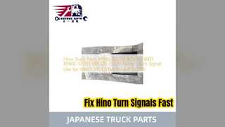 تعویض رله فلاشر چراغ راهنما Hino 300 Dyna