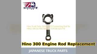 تعویض شاتون Hino 300 N04CT 1326078111