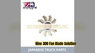 قطعه تعویض تیغه فن Hino 300 N04C