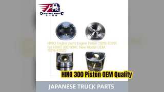 HINO 300 N04C موتور پیستون 13216 E0291 کیفیت OEM