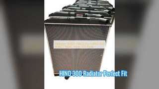 رادیاتور HINO 300 16400 78602 خنک کننده با عملکرد بالا