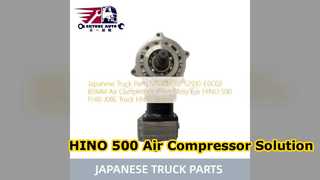 تعویض پمپ کمپرسور هوا HINO 500 J08E S2910E0C02
