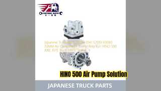 تعویض پمپ کمپرسور هوا HINO 500 J08E 29100 3041