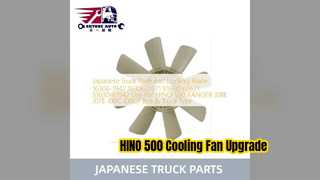 قطعات قابل اطمینان HINO 500 Cooling Fan Blade 16306 1942