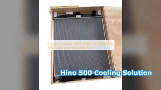 تعویض قطعات رادیاتور مسی HINO 500 J08E