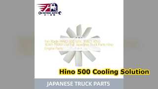 خنک کننده موتور بادوام Hino 500 Fan Blade 16361 78060