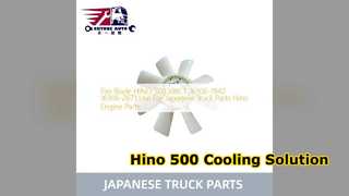 تعویض تیغه فن Hino 500 J08CT 16306 1942