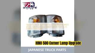 تعویض لامپ گوشه ای HINO 500 81520 EW025 81510 EW025