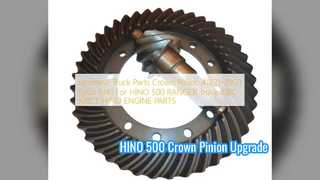 قطعات با کیفیت بالا HINO 500 Crown Pinion 41221 2950