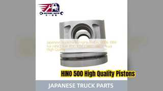 HINO 500 موتور پیستون 13306 1060 قطعات با کیفیت بالا