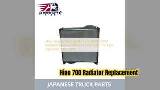 تعویض مجموعه رادیاتور Hino 700 Profia P11C K13C