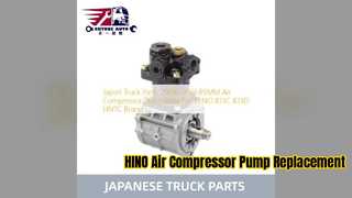 پمپ کمپرسور هوا HINO K13C K13D 29100 2661 کیفیت HNTC