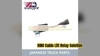 رله بالابر کابین کامیون HINO S8592 02690 قطعات قابل اطمینان
