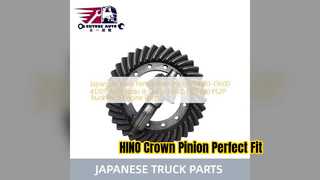 قطعات با کیفیت بالا HINO 500 700 Crown Pinion S4120 13600