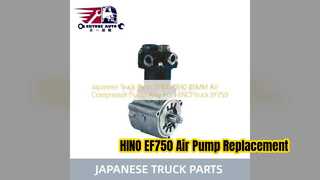 تعویض پمپ کمپرسور هوا HINO EF750 29100 1840