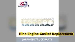 تعویض واشر سر سیلندر موتور Hino P11C J08C