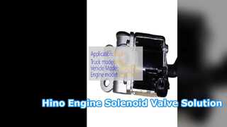 تعویض شیر برقی Hino 500 700 S2761 04570