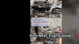 موتور Hino 300 N04C کارکرده سالم