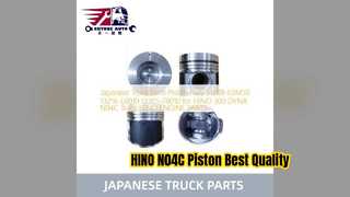 قطعات موتور قابل اعتماد HINO N04C Piston Assy S130B E0M50