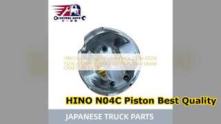 قطعه موتور HINO N04C Piston 13216 E0291 با کارایی بالا