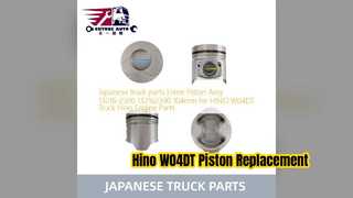 قطعات 104 میلی متری موتور هینو W04DT Piston Assy 13216 2390