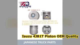 پیستون موتور ایسوزو 4JB1T 8979402210 کیفیت برتر