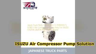 تعویض پمپ کمپرسور هوا ISUZU 6WF1