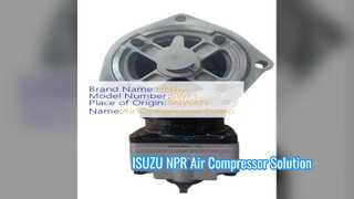 قطعه تعویض پمپ هوا کمپرسور ISUZU NPR 4HK1