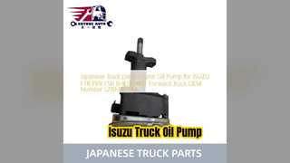 پمپ روغن ISUZU FTR FVR 6HK1 L210 0029M