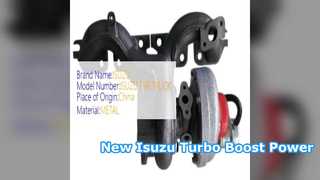 توربوشارژر جدید ایسوزو 4HG1T برای قطعات کامیون NPR NQR71