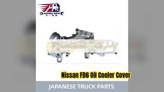 تعویض روکش کولر روغن نیسان UD FD6 21302 Z9002
