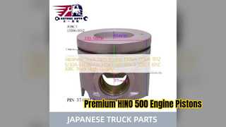 HINO 500 موتور پیستون 13306 1012 قطعات با کیفیت بالا