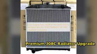 قطعات با کیفیت Hino 500 J08C Radiator Assy 16090 6790