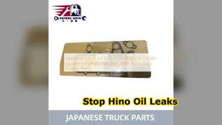 تعویض واشر کولر روغنی Hino 500 15701 E0030