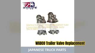 شیر کنترل تریلر WABCO 4802040020 برای DAF ISUZU