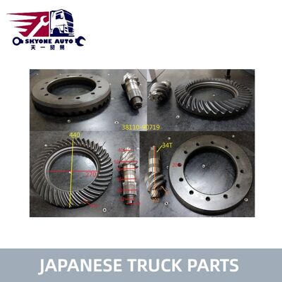 قطعات کامیون های ژاپنی چرخ تاج 6/41 38110-90719 برای UD TRUCK CONDOR RF8 38110-90719
