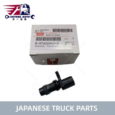 قطعات کامیون های ژاپنی سنسور کراکشافت / سنسور انقلاب 8-97606943-0 1-87618475-0 برای ISUZU FVR NPR 4HK1 6HK1 700P ISUZU TRUCK PARTS