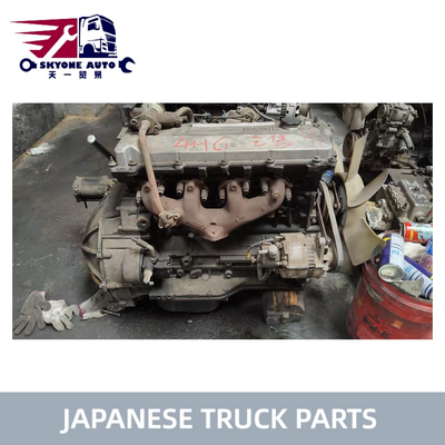 قطعات کامیون ژاپنی استفاده شده مونتاژ موتور حالت خوب برای ISUZU NPR 4HG1T 4HG1 در فروش قطعات استفاده شده Isuzu