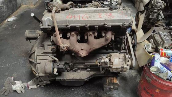قطعات کامیون ژاپنی استفاده شده مونتاژ موتور حالت خوب برای ISUZU NPR 4HG1T 4HG1 در فروش قطعات استفاده شده Isuzu