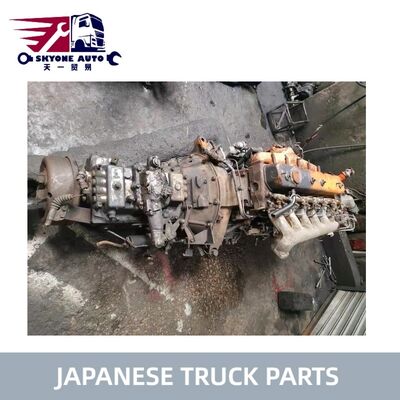 قطعات کامیون ژاپنی استفاده شده موتور با 6 سرعت انتقال حالت خوب برای ISUZU FTR 6BG1 در فروش قطعات استفاده شده Isuzu