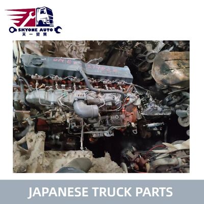 قطعات کامیون ژاپنی موتور کارکرده با گیربکس وضعیت خوب برای ISUZU FSR FVR 6HE1 در فروش قطعات کارکرده ایسوزو
