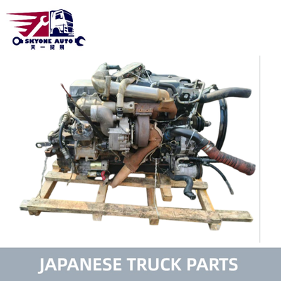 قطعات کامیون ژاپنی موتور کارکرده با گیربکس وضعیت خوب برای ISUZU FSR FVR 6HK1 در فروش قطعه کارکرده ایسوزو