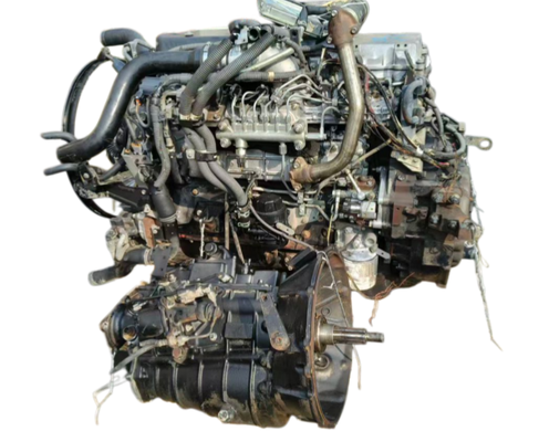 قطعات کامیون ژاپنی موتور کارکرده با گیربکس وضعیت خوب برای ISUZU FSR FVR 6HK1 در فروش قطعه کارکرده ایسوزو