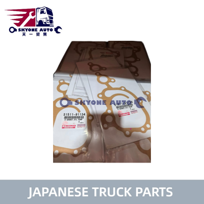 واشر ژاپنی قطعات کامیون؛ پوشش پمپ روغن S1511-91134 S151191134 برای کامیون KOBELCO/HINO 500 J05E SK210-8 SK250-8 HINO ENGINE PARTS