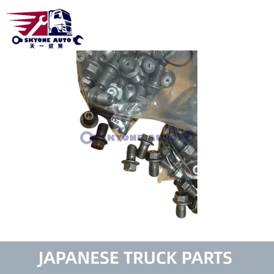 قطعات موتور Hino دریچه چک بولت جت روغن 15605-1250 استفاده برای کامیون HINO 500 J08C H07C H07D