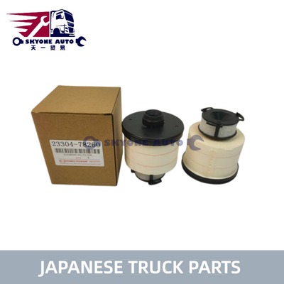 المنت فیلتر سوخت قطعات موتور هینو 23304-78260 23304-78150 استفاده برای کامیون HINO 300 DUTRO N04C