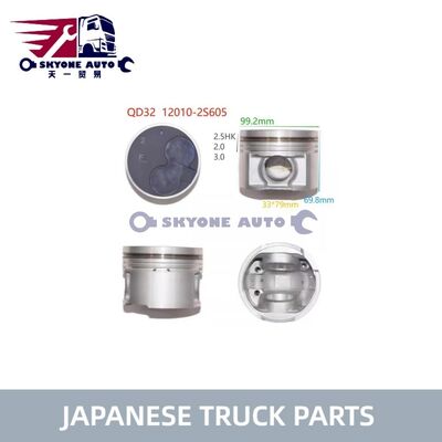 پیستون موتور قطعات کامیون ژاپنی 12010-2S605 12010-2S615 برای NISSAN 3.2LTR QD32T Turck OEM 12010-2S605 12010-2S615