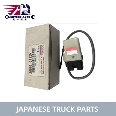 قطعات کامیون های ژاپنی 24 ولت A/C رله تقویت کننده S8862-51120 S886251120 برای HINO 300 DUTRO/TOYOTA قطعات موتور کامیون های Hino